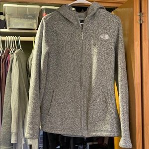 Hooded North Face fleece